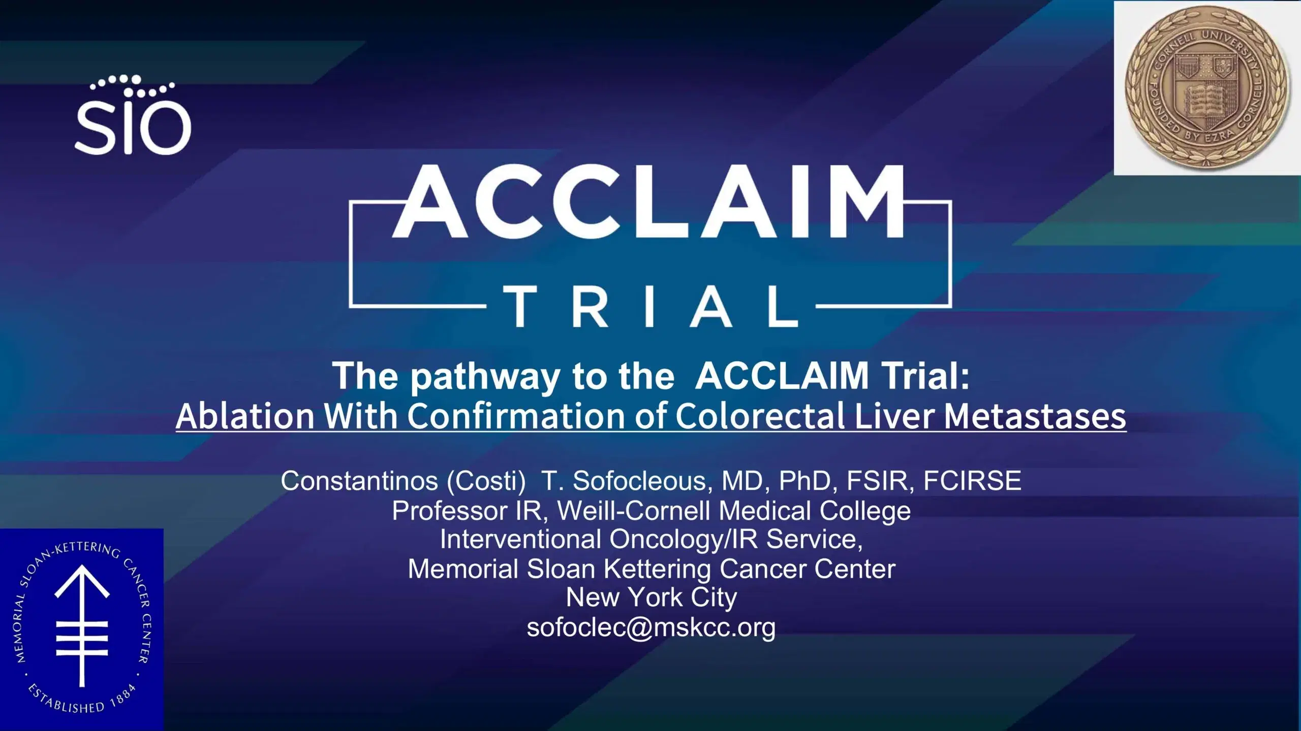2024 SPECTRUM | The ACCLAIM trial