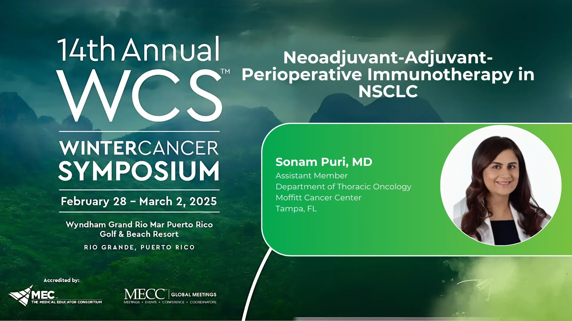 2025 WCS | Neoadjuvant-Adjuvant-Perioperative Immunotherapy in NSCLC