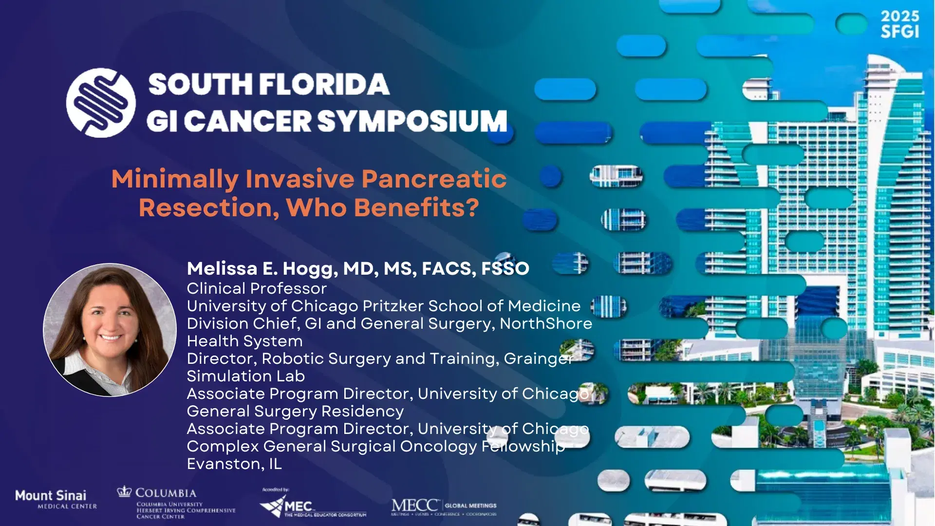 2025 SFGI | Minimally Invasive Pancreatic Resection, Who Benefits?