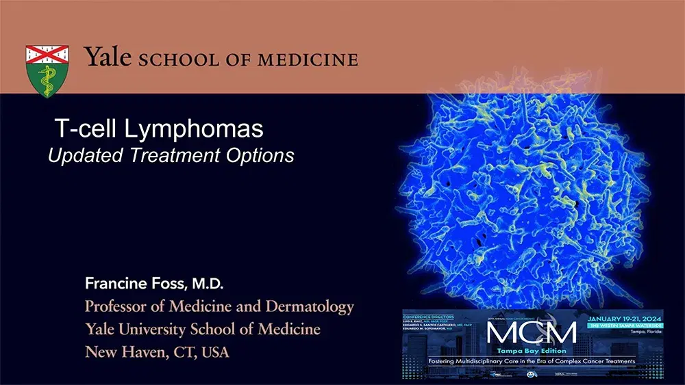 2024 MCM | T-Cell NHL- Novel Therapies
