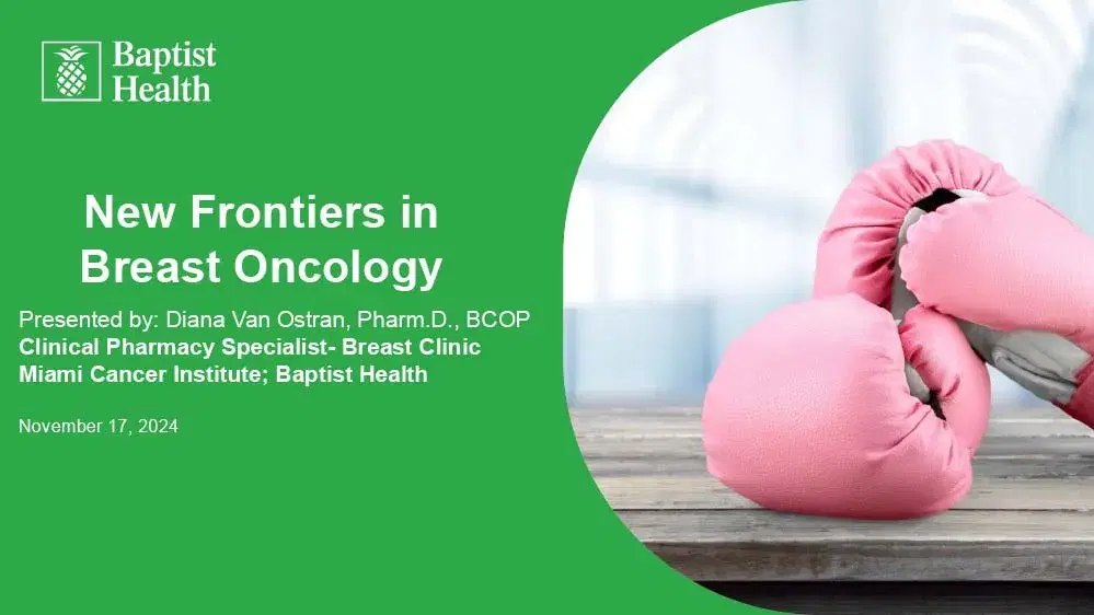 2024 PACC Miami | New Frontiers in Breast Oncology