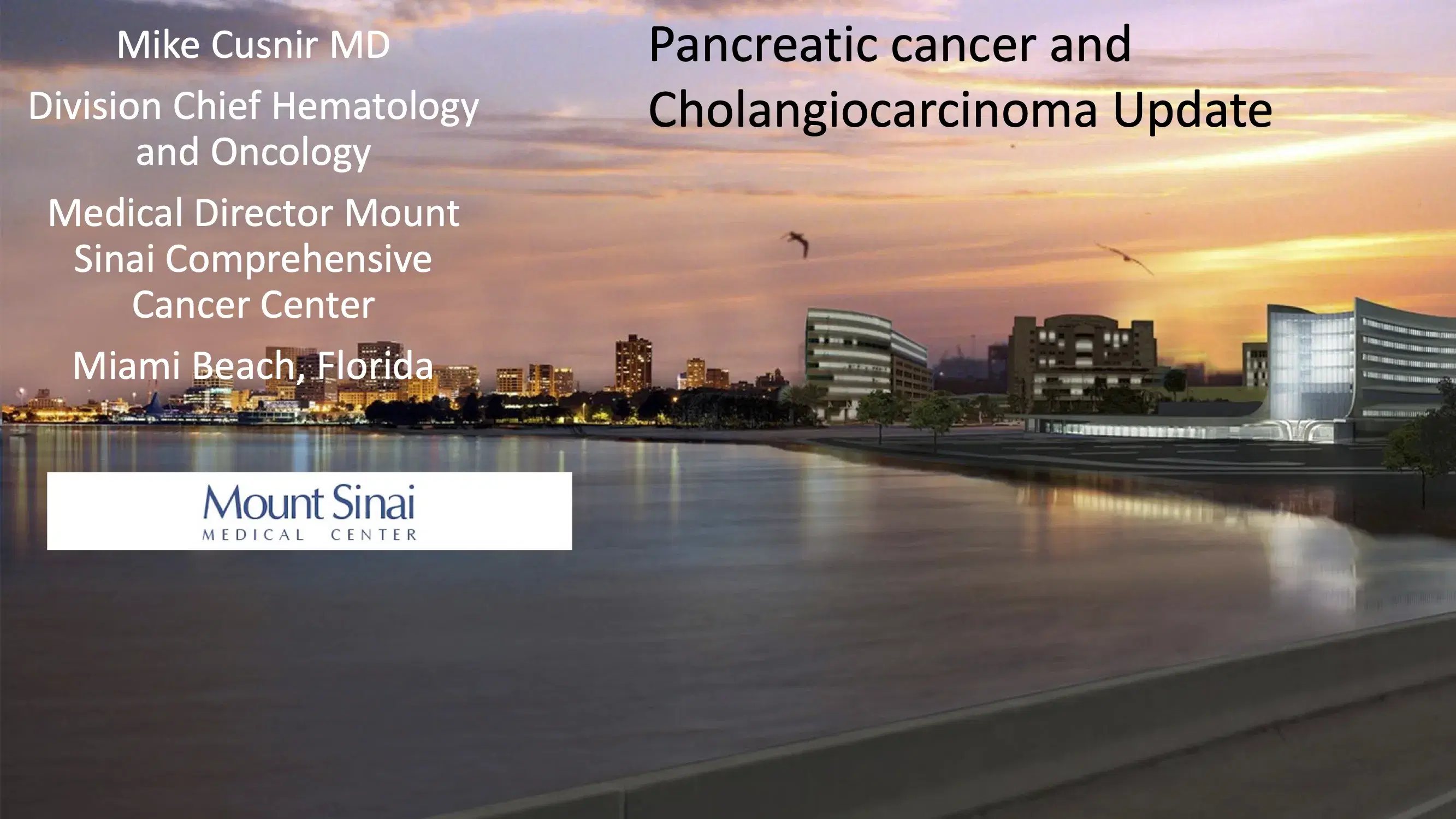2021 UCT | Updates in Cholangiocarcinoma and Pancreas Cancer