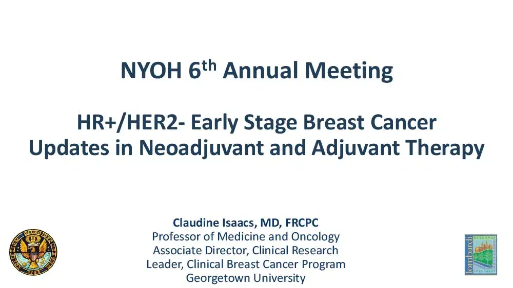 2024 BCS | Neoadjuvant and Adjuvant Approaches