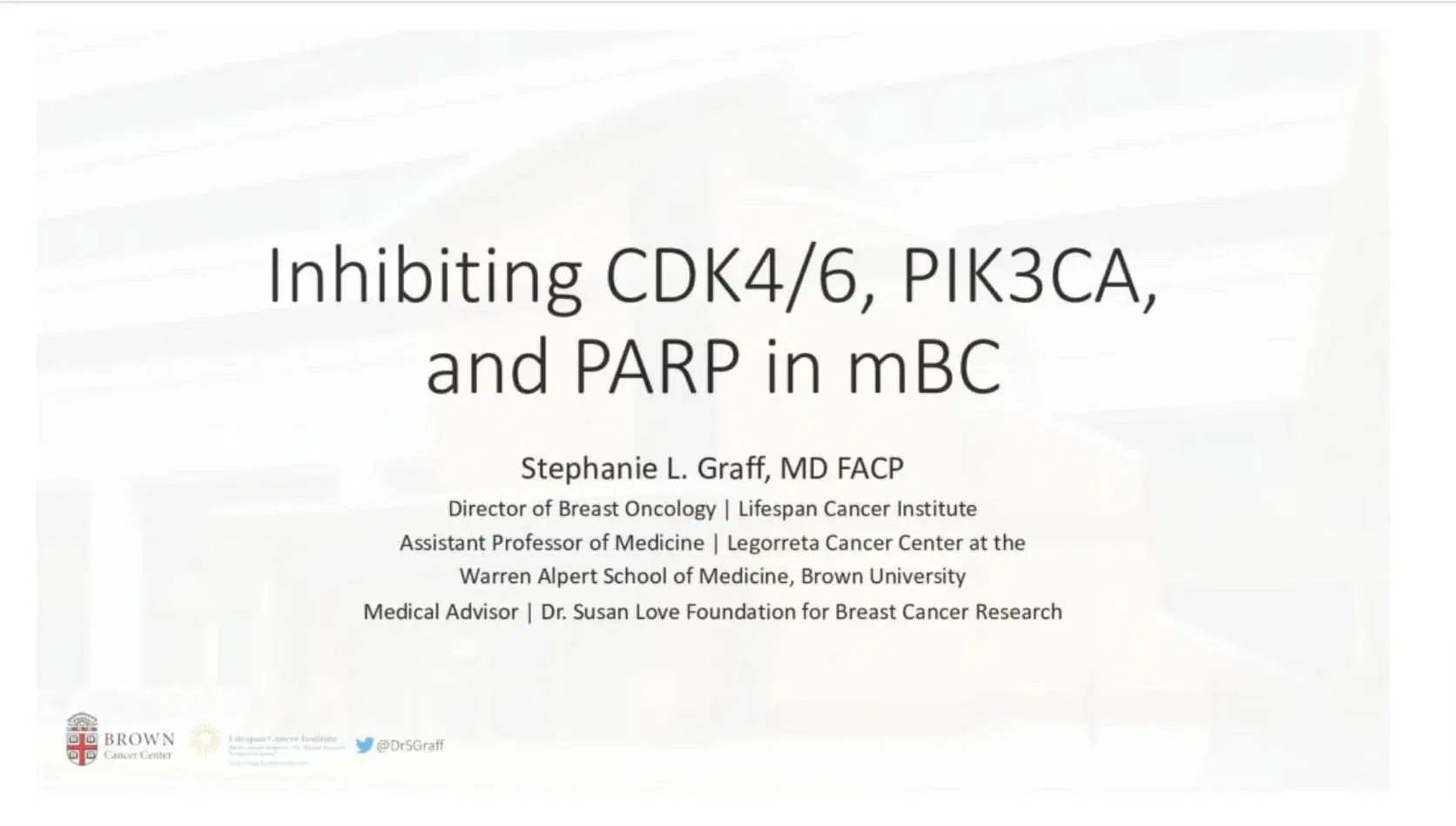 2022 MCM | CDK4/6, PIK3CA & PARP Inhibitors in MBCA
