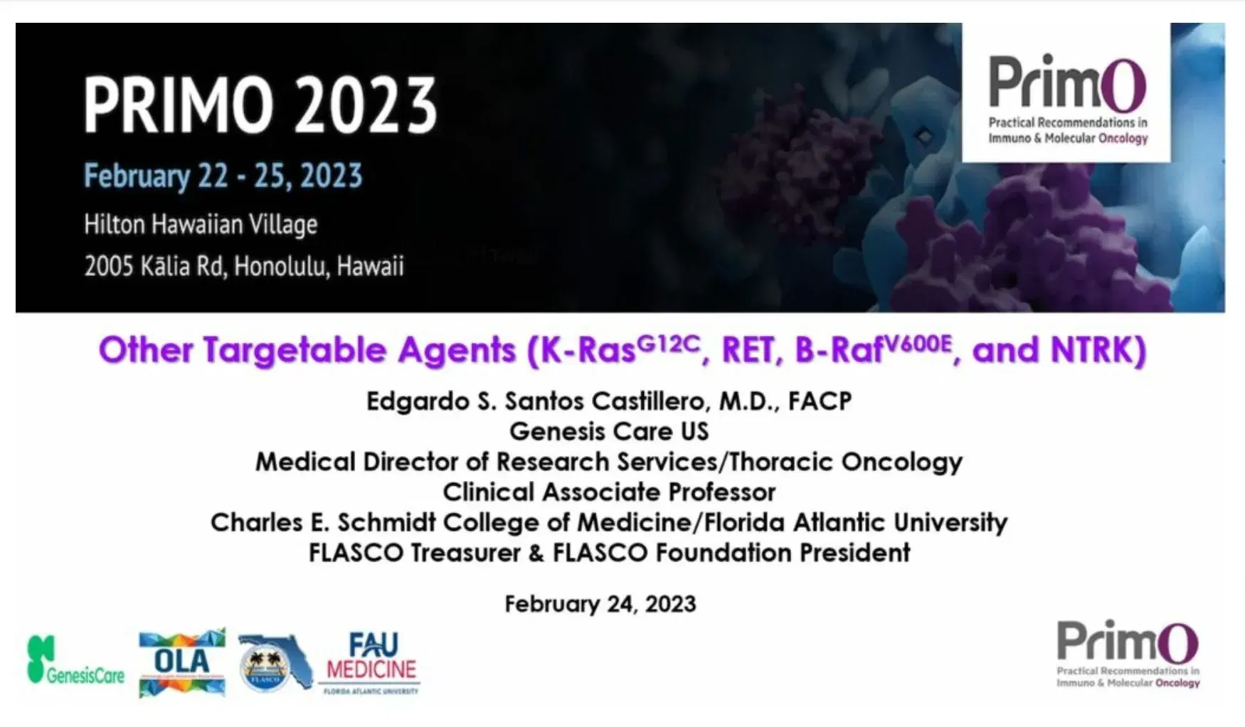 Other Targetable Agents (KRASg 12c, BRafv600, RET and NTRK)