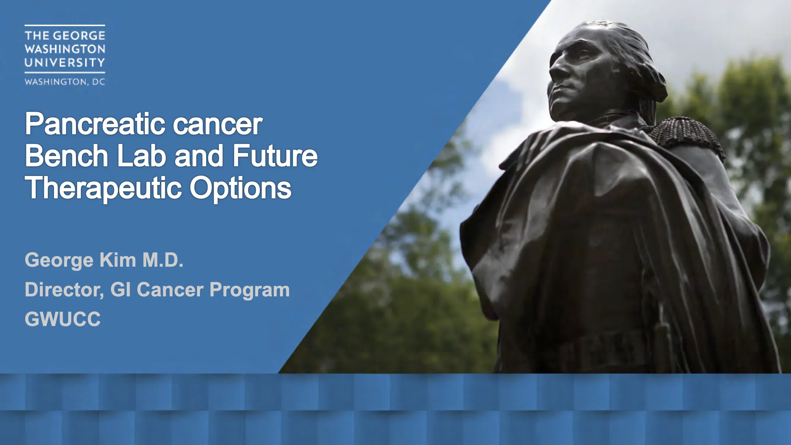 2021 NOSCM | Pancreas Cancer: Bench Lab and Future Therapeutic Options