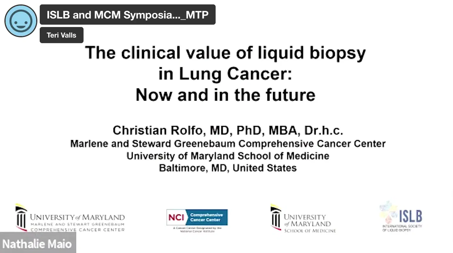2021 MCM | ISLB and MCM Symposia