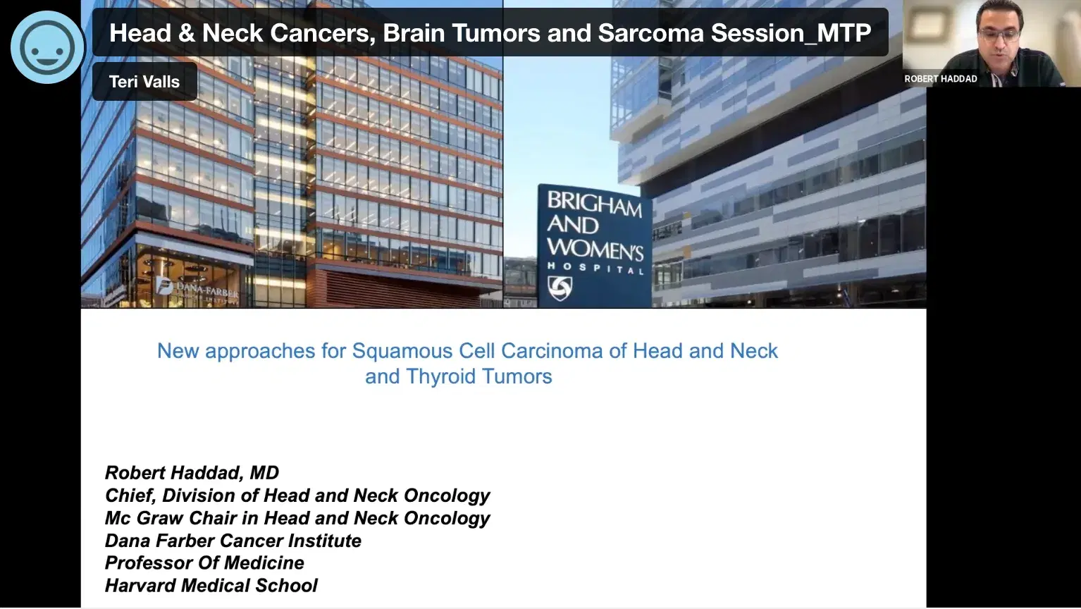 2021 MCM | Head & Neck Cancers, Brain Tumors and Sarcoma Session