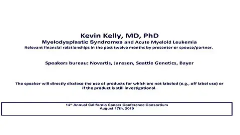 Myelodysplastic Syndromes and Acute Myeloid Leukemia