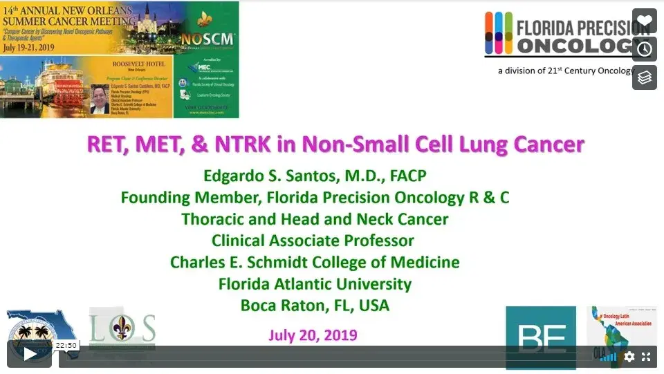 RET- MET- and NTRK in Non-Small Cell Lung Cancer