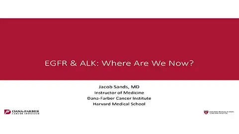 EGFR & ALK: Where are We Now