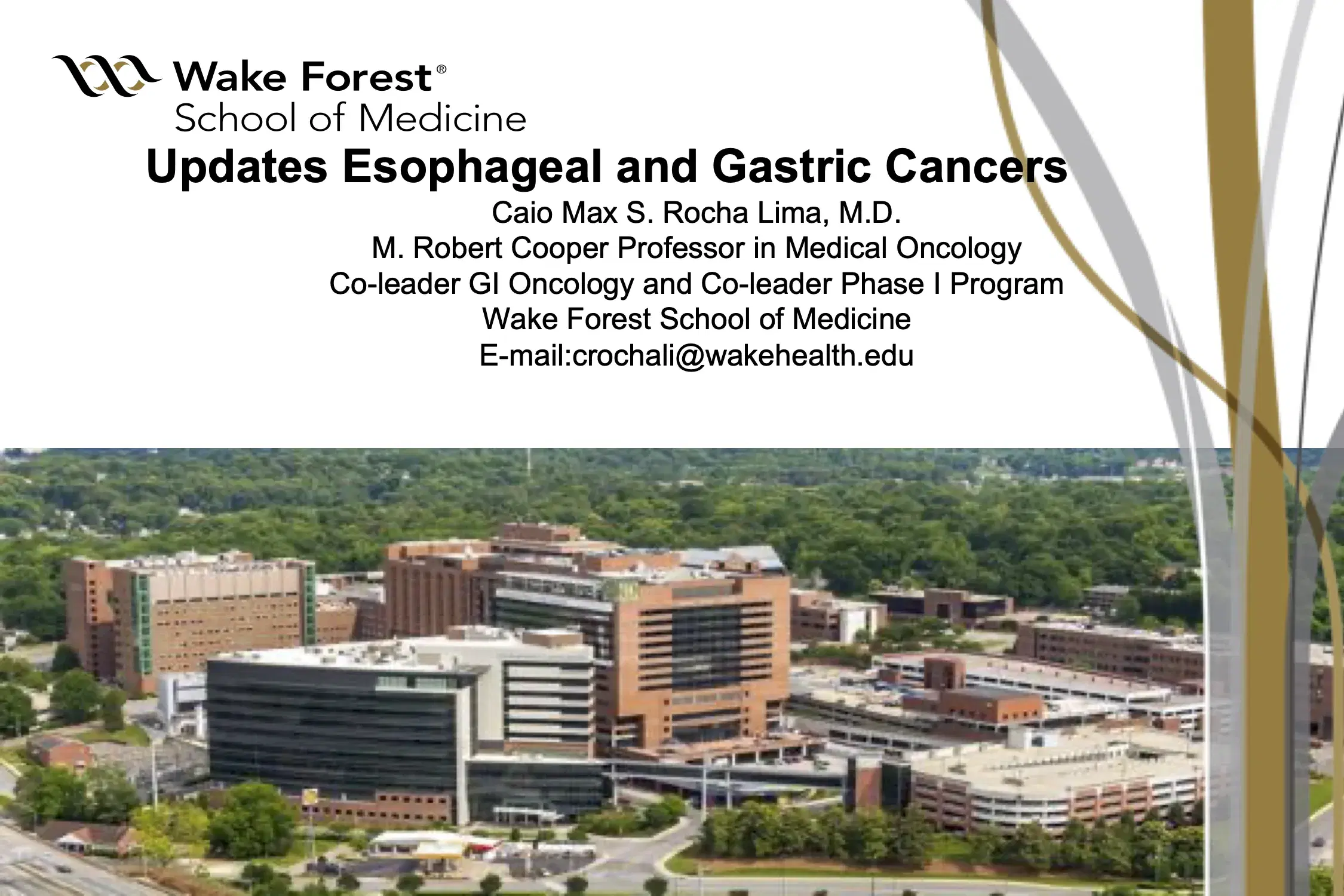 Updates in Esophageal and Gastric Cancers