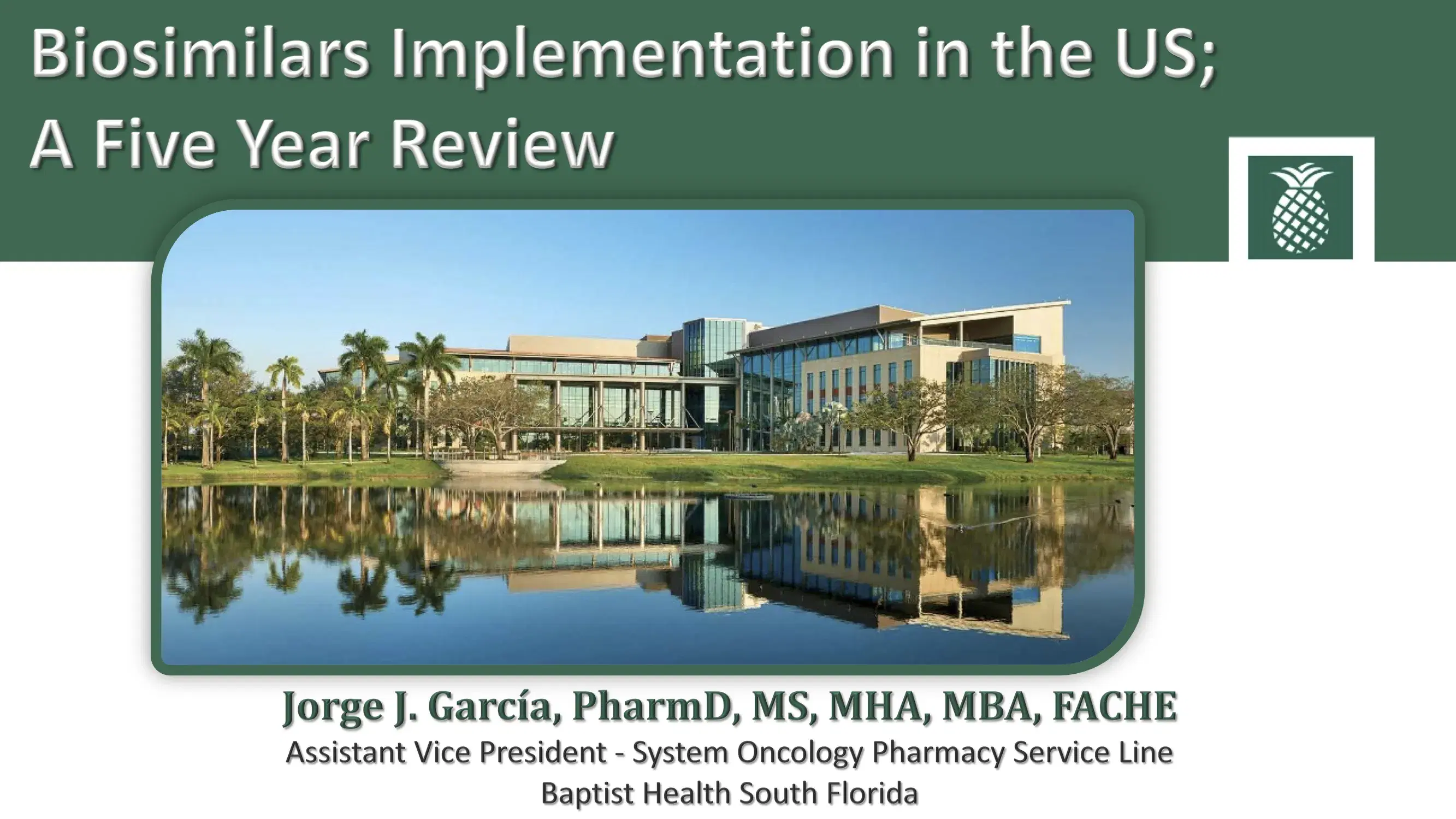 2022 MLS San Francisco | Biosimilars Implementation in the US: A Five Year Review
