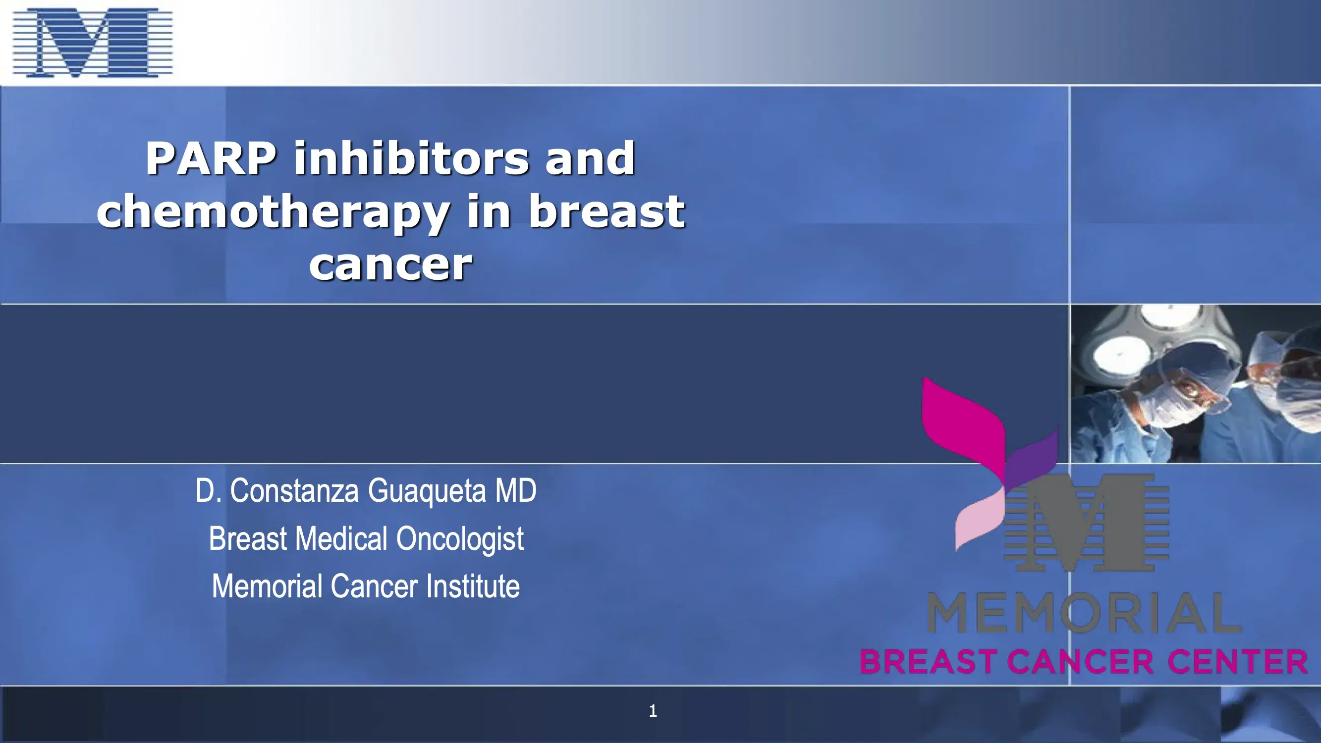 Parp Inhibitors and Chemotherapy for Breast Cancer