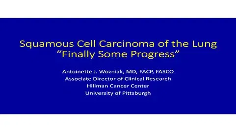Squamous Cell Carcinoma