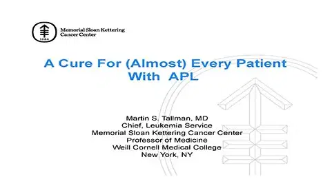 A Cure For (Almost) Every Patient With APL