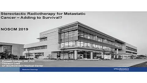 SRS - Cyberknife and SBRT in Oncology