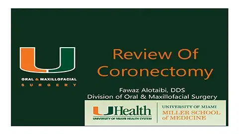 Review Of Coronectomy
