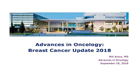 New Advances in Breast Cancer