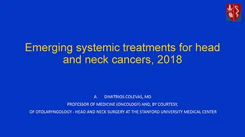 Emerging Systemic Treatments for Head and Neck Cancers