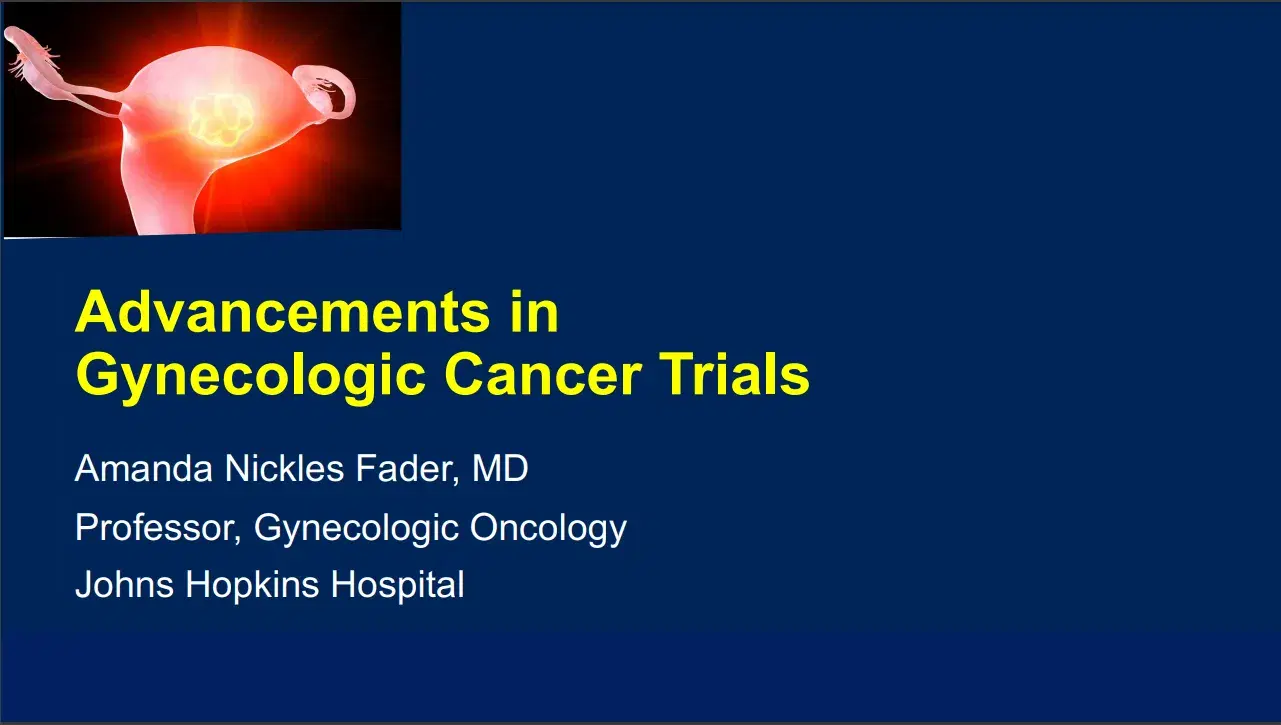 2024 MLS New Orleans | Master Lecture on Ovarian, Fallopian Tube and Uterine Carcinomas