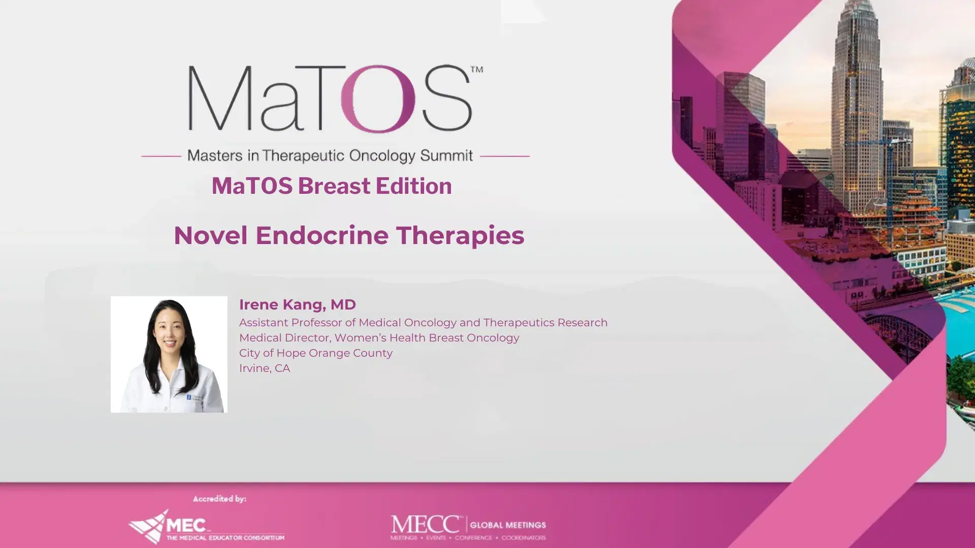 2025 MaTOS Breast | Novel Endocrine Therapies