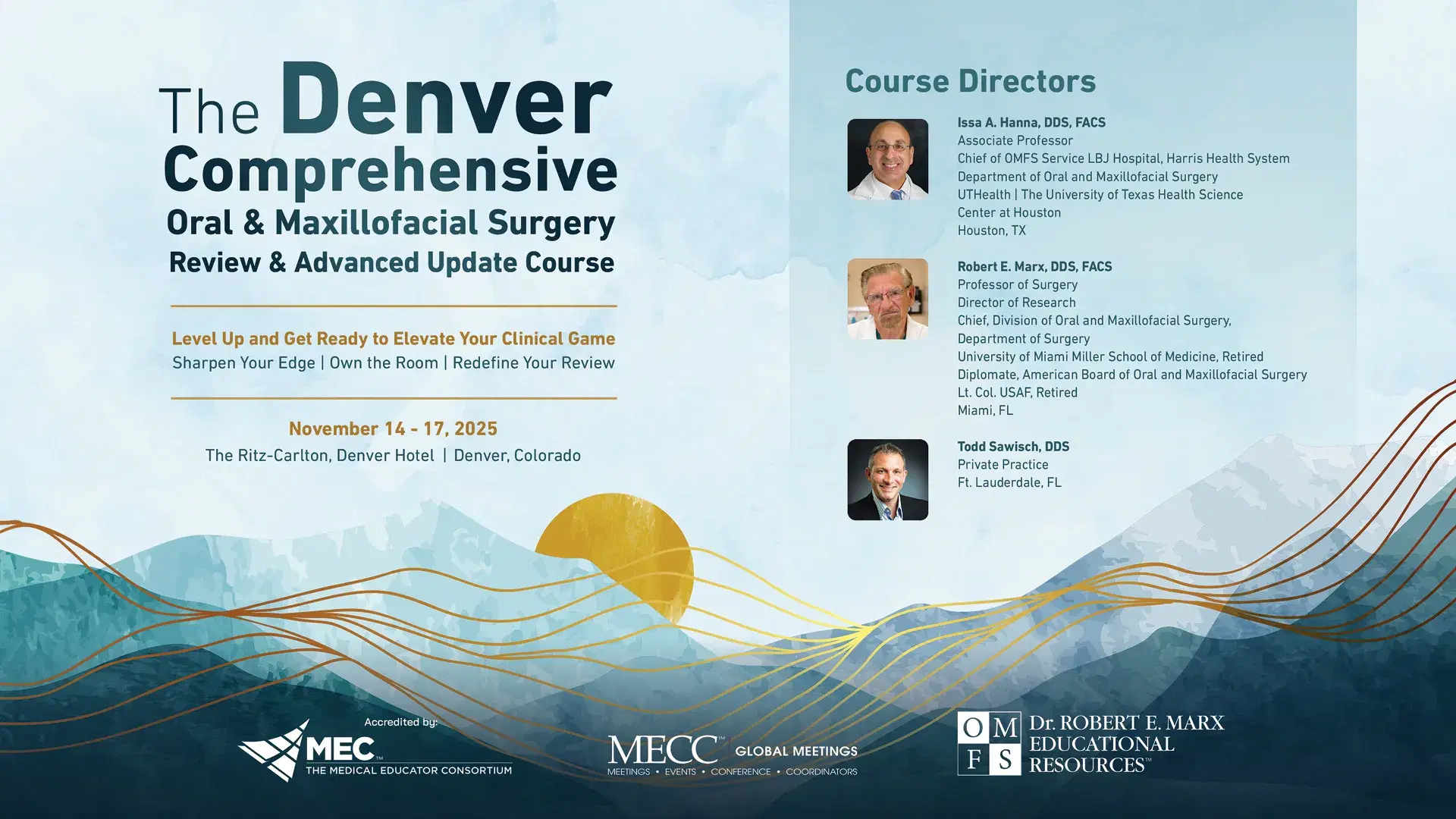 2024 Denver Comprehensive OMFS Review Course