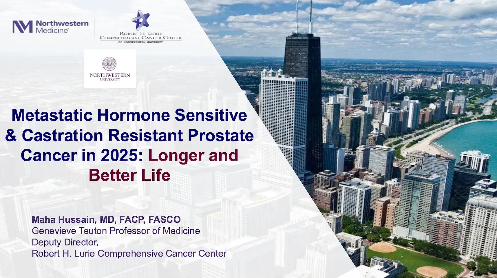 2025 Advances in Oncology | Metastatic Hormone Sensitive and Castration Resistant Prostate Cancer in 2025: Longer and Better life