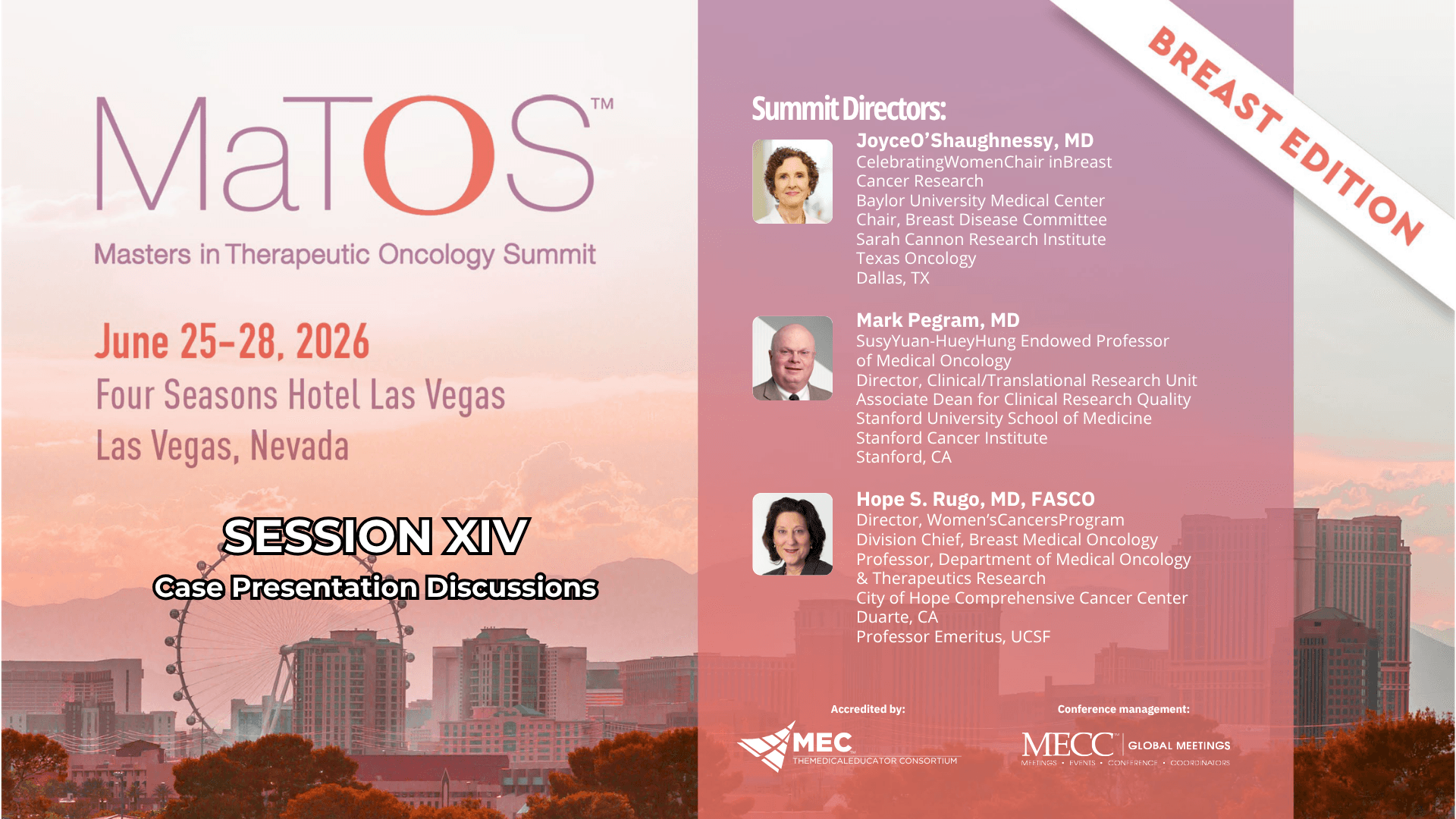 2026 MaTOS Breast | Session XIV | Case Presentation Discussions