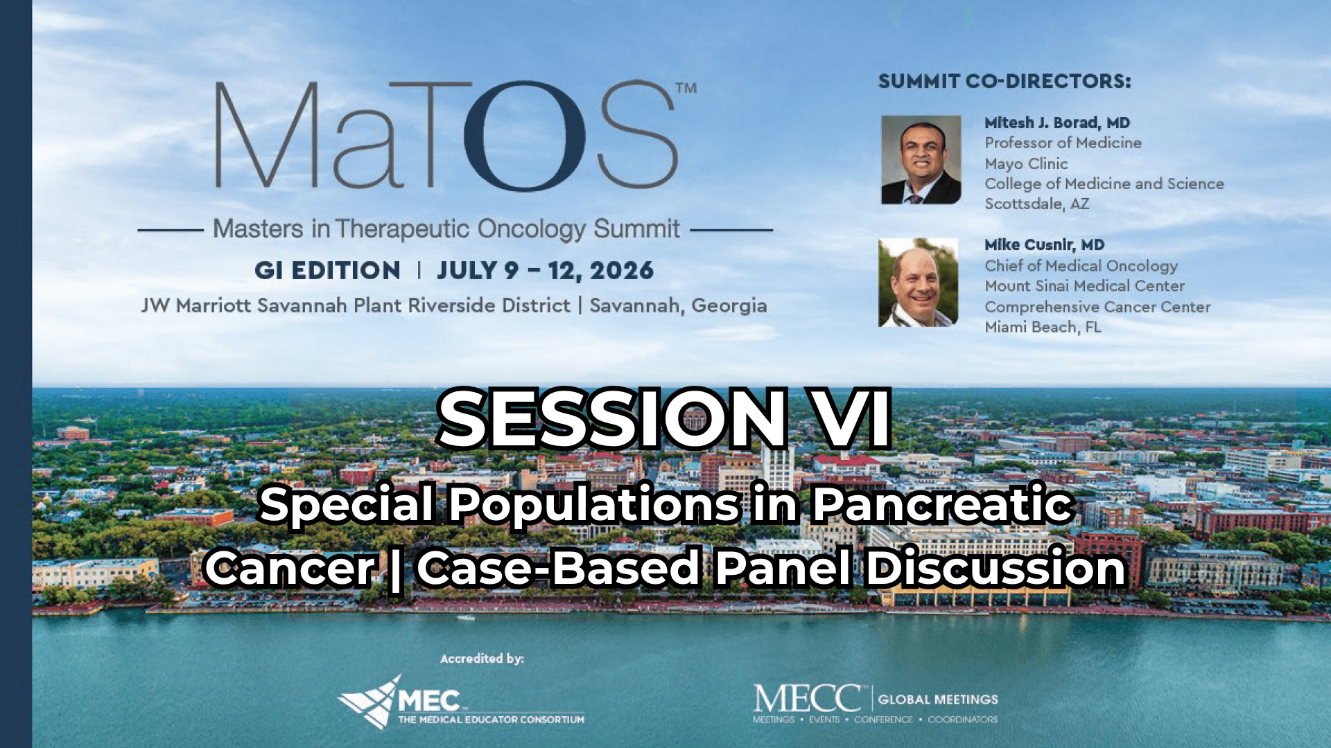 2026 MaTOS GI | Session VI | Special Populations in Pancreatic Cancer Case-Based Panel Discussion