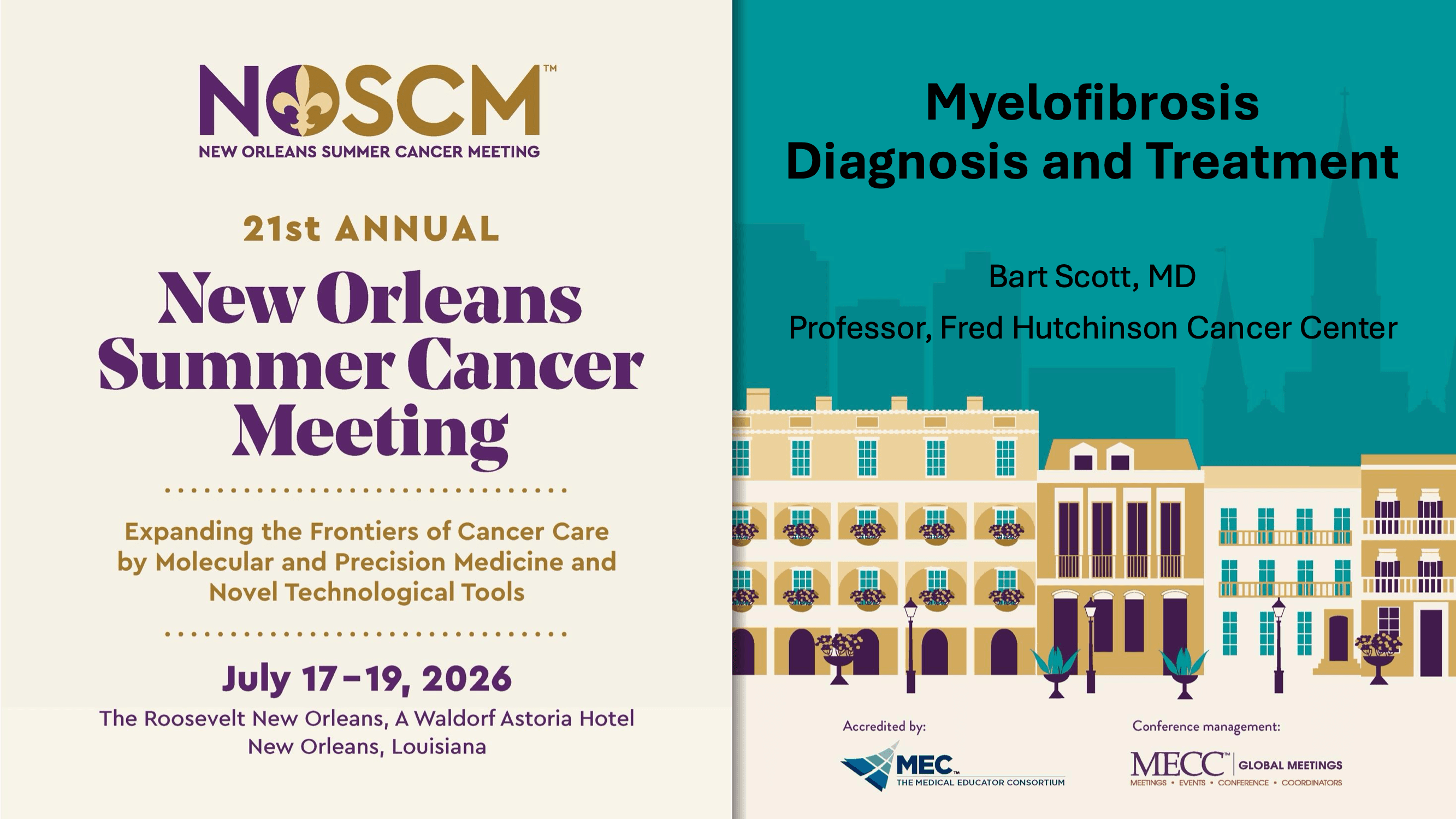 2026 NOSCM | Myelofibrosis: Diagnosis and Treatment