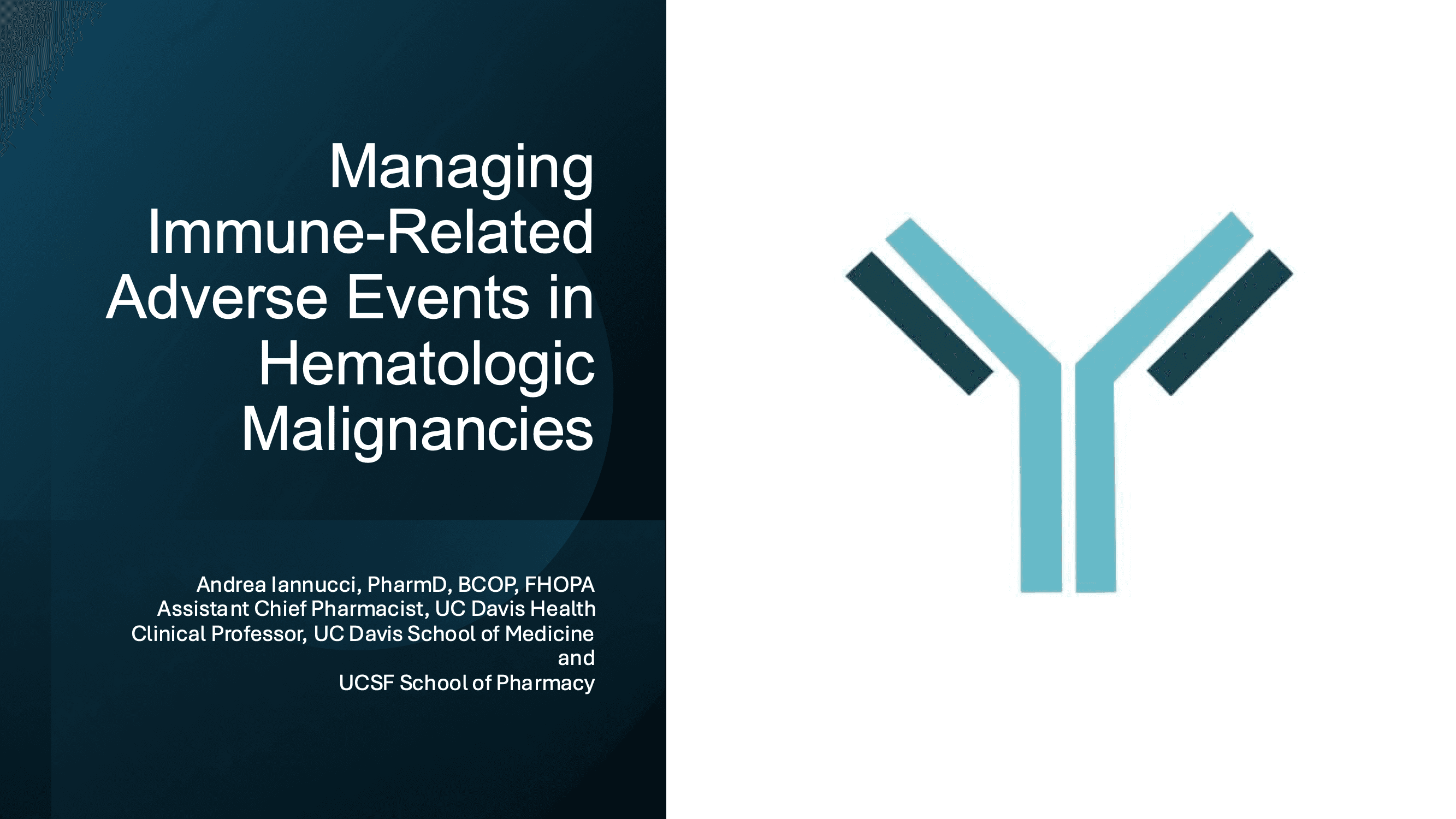 2026 CCC | Management of Immune Related Adverse Events