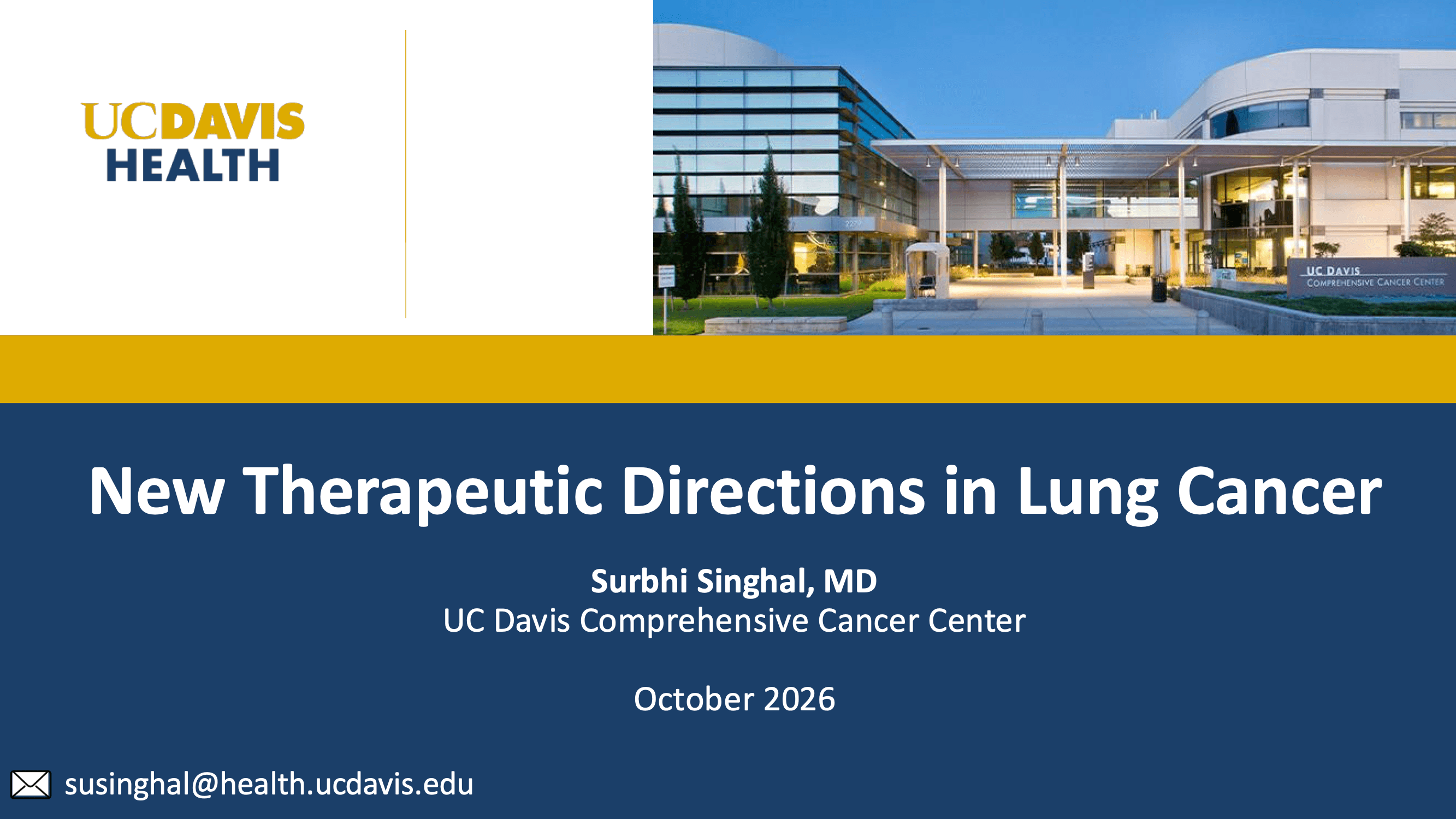 2026 AIO | New Therapeutic Directions in Lung Cancer