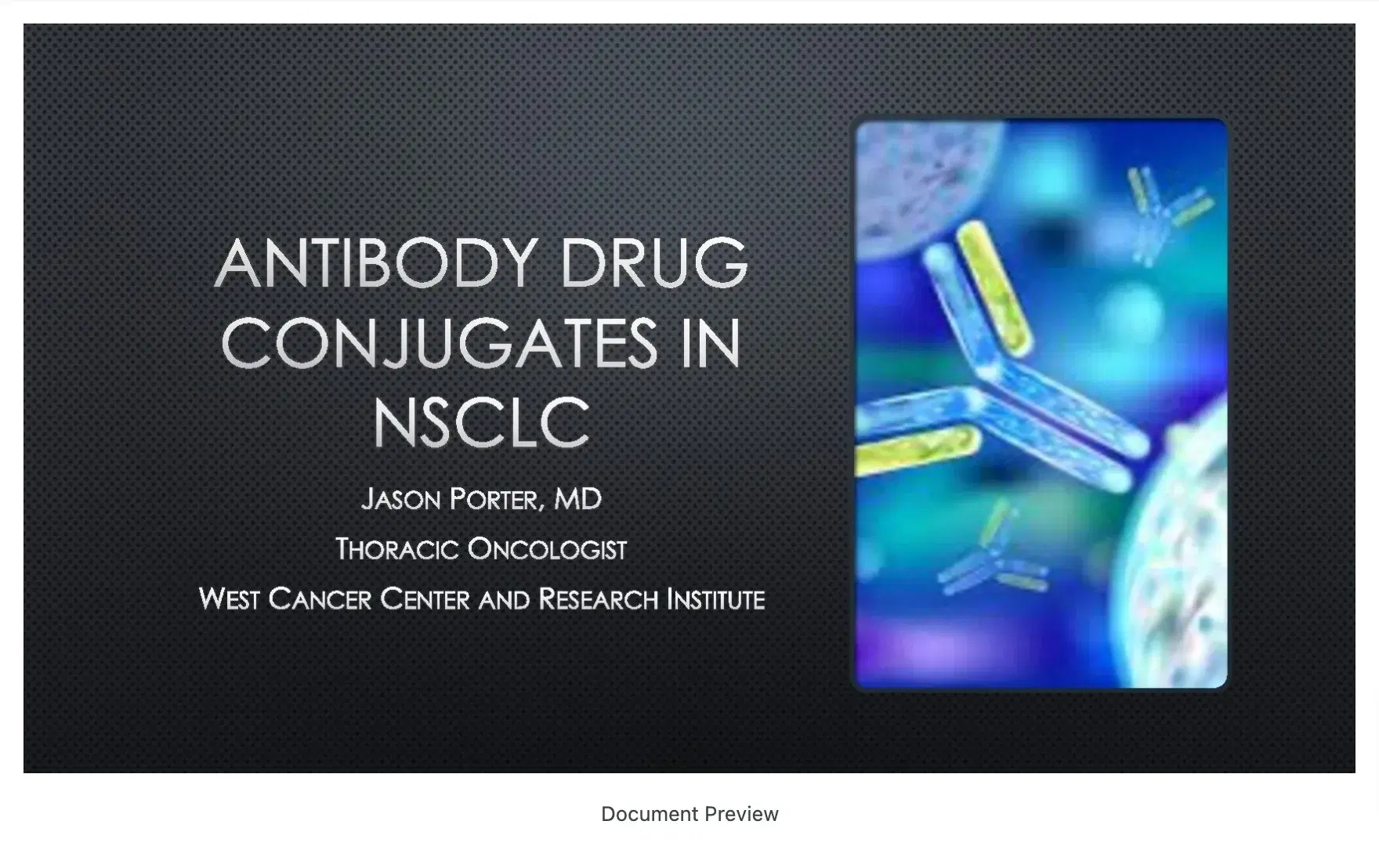 2023 UCT | The Era of Antibody Drug Conjugates in NSCLC Targeting Her-2, CEACAM5, TROP-2, and MET