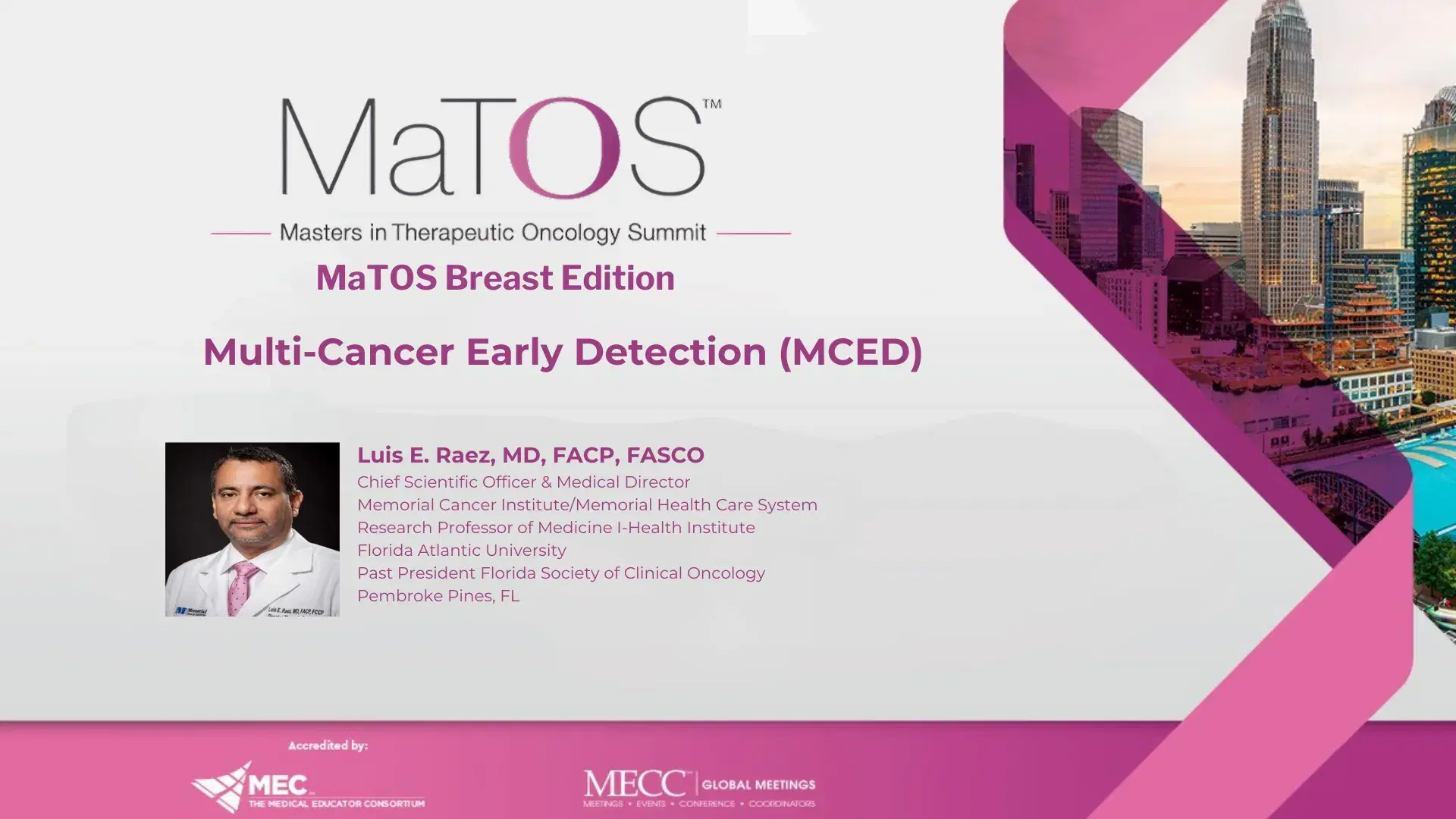 2025 MaTOS Breast | Multi-Cancer Early Detection (MCED)