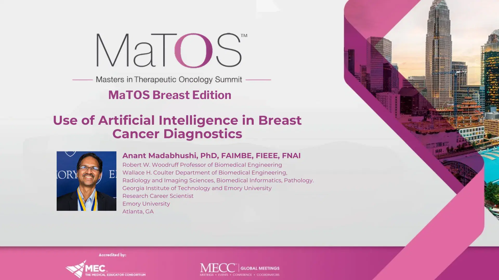 2025 MaTOS Breast | Use of Artificial Intelligence in Breast Cancer Diagnostics