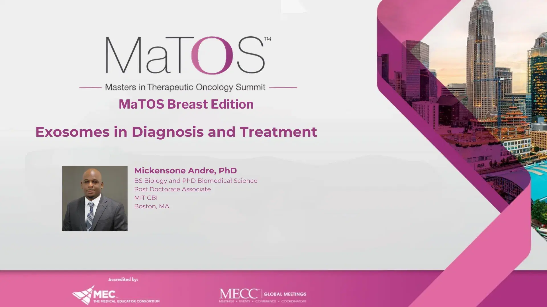 2025 MaTOS Breast | Exosomes in Diagnosis and Treatment