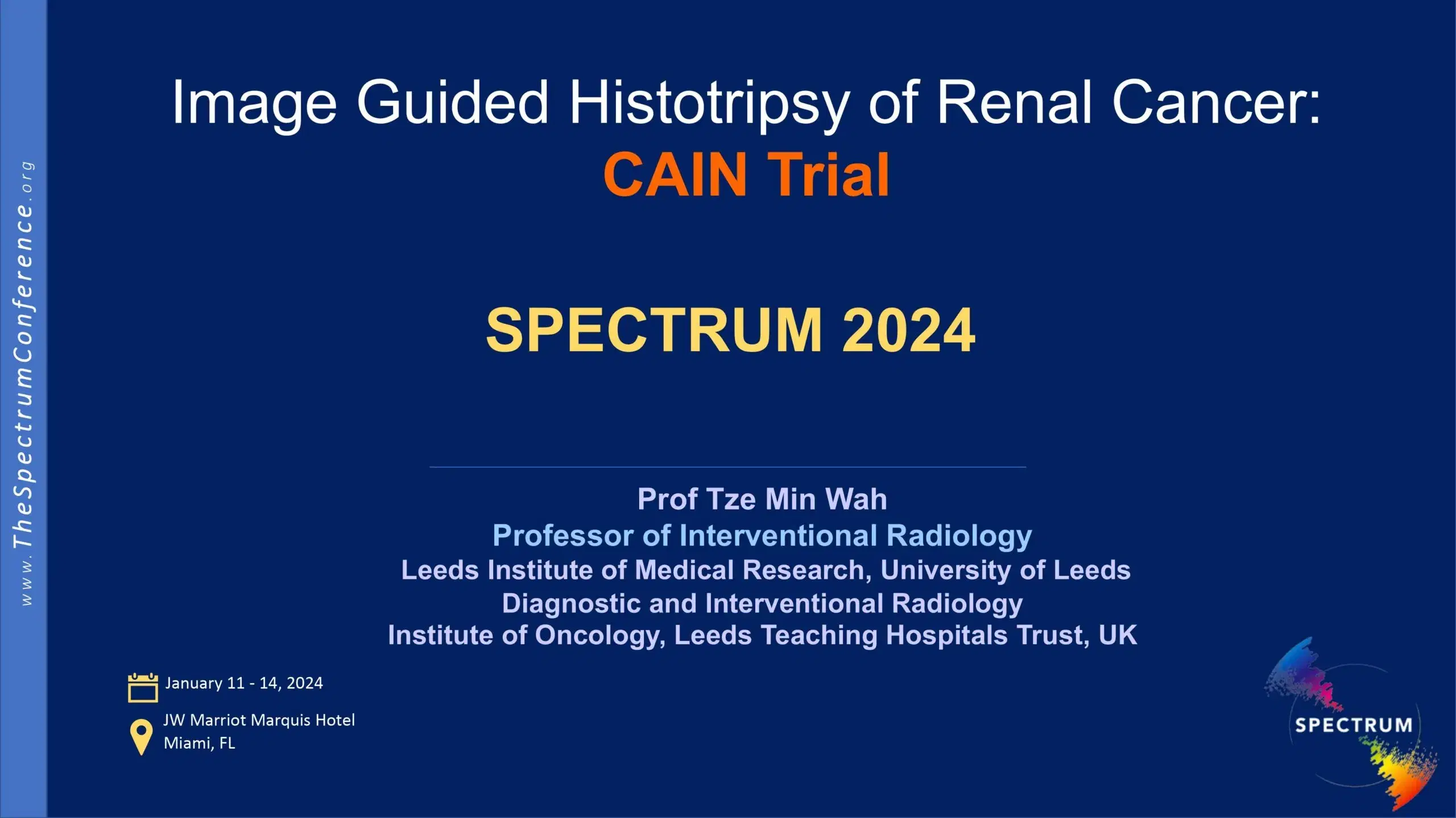 2024 SPECTRUM | HOPE 4 Kidney (Renal Histotripsy)