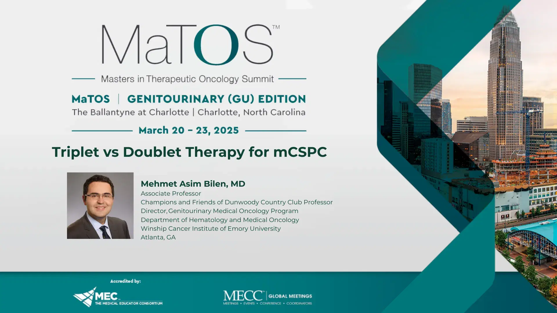2025 MaTOS GU | Triplet vs Doublet Therapy for mCSPC