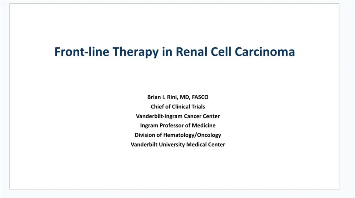 How I Treat Metastatic Renal Cell Cancer in 2023