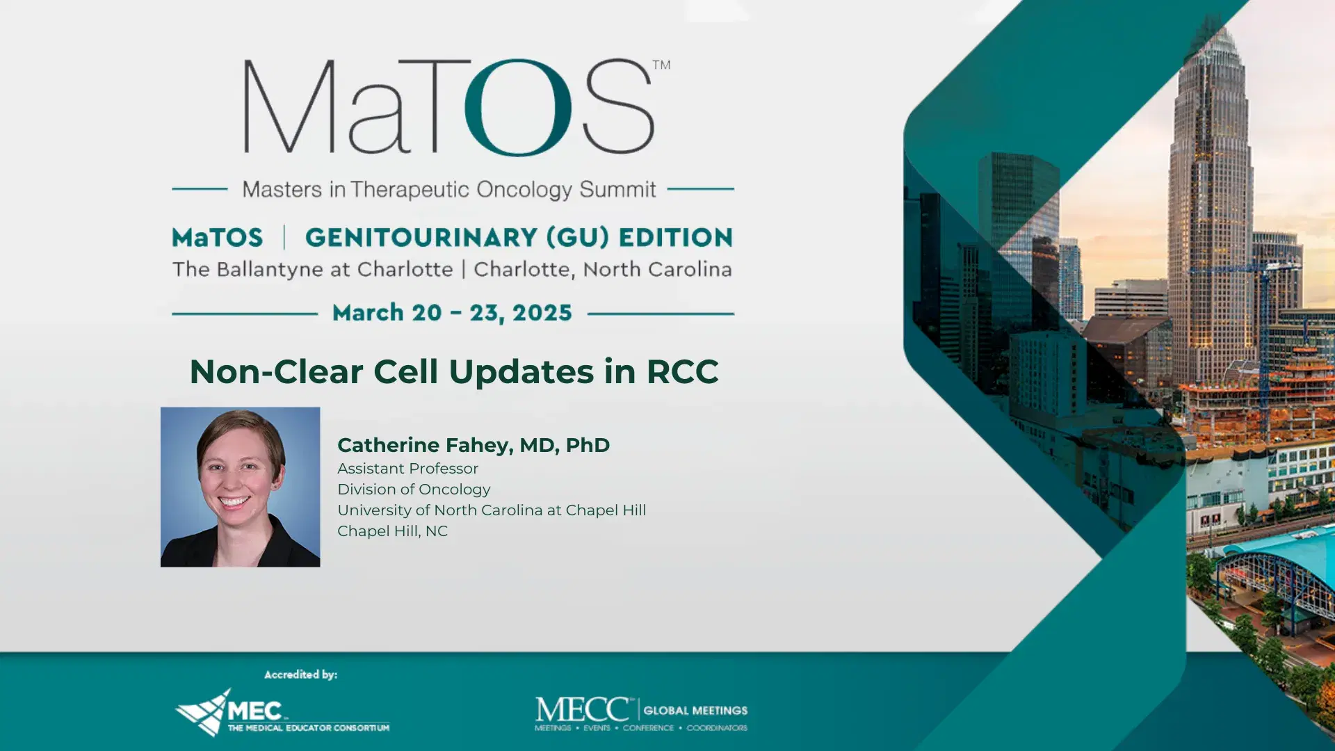 2025 MaTOS GU | Non-Clear Cell Updates in RCC