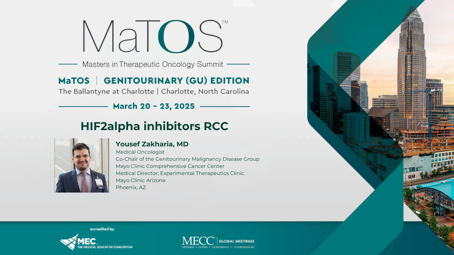 2025 MaTOS GU | HIF2alpha Inhibitors RCC