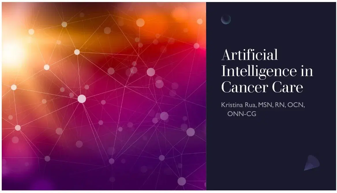 Artificial Intelligence in Oncology Care