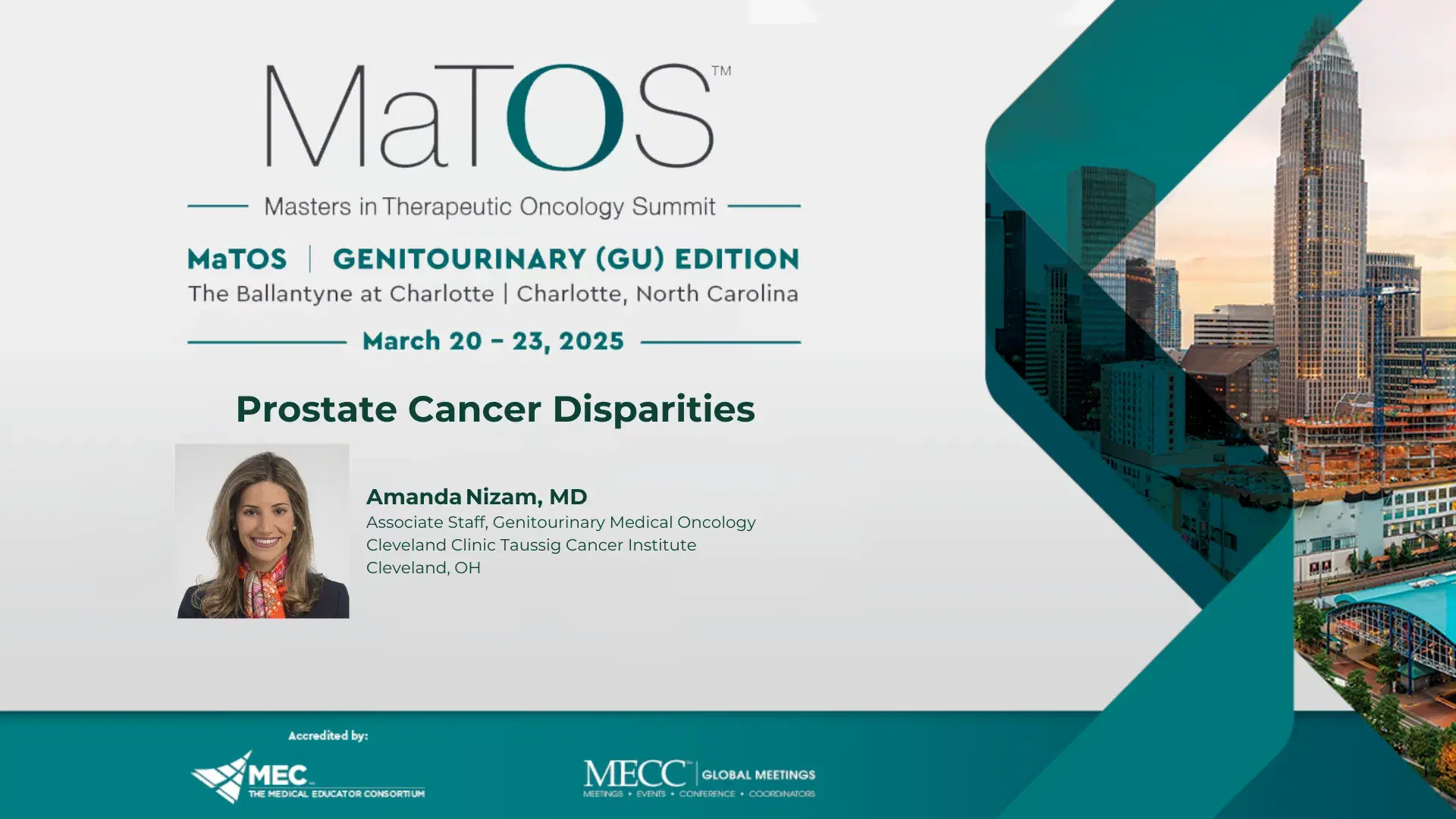 2025 MaTOS GU | Prostate Cancer Disparities